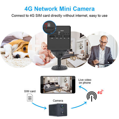 140 μίνι κάμερα επιτήρησης καμερών 1080P WiFi CCTV καρτών βαθμού 4G SIM