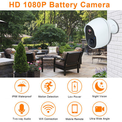 ηλιακή κάμερα 1080P IP66 4G με την αδιάβροχη επαναφορτιζόμενη μπαταρία