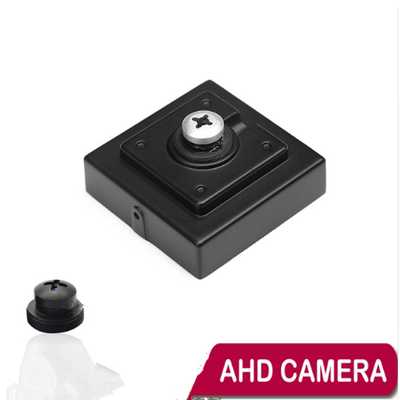 Μίνι κάμερα ασφαλείας τρυπών καρφιτσών AHD 1080P 3.7mm με το συνδετήρα αεροπορίας 4 καρφιτσών